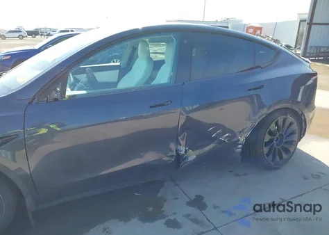 2021 Tesla Model Y Performance Dual Motor All-Wheel Drive from USA, damaged, VIN 5YJYGDEF8MF271625